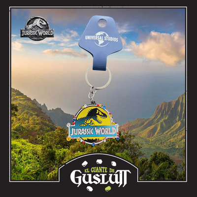 Llavero Jurassic World Edición 30 Aniversario Exclusivo Universal Studios