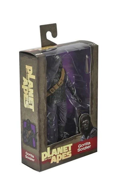 Figura NECA Planet of the apes Edición Serie Clásica Gorilla Soldier