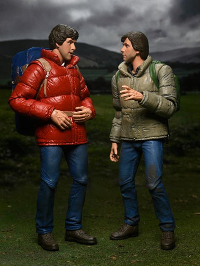 Set de Figuras NECA An American Werewolf in London Jack Goodman & David Kessler