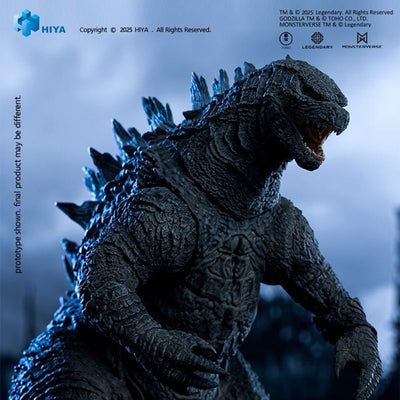 Figura Hiya Toys Godzilla Heat Ray Godzilla Versión Traslúcida 2014 Escala 1/10