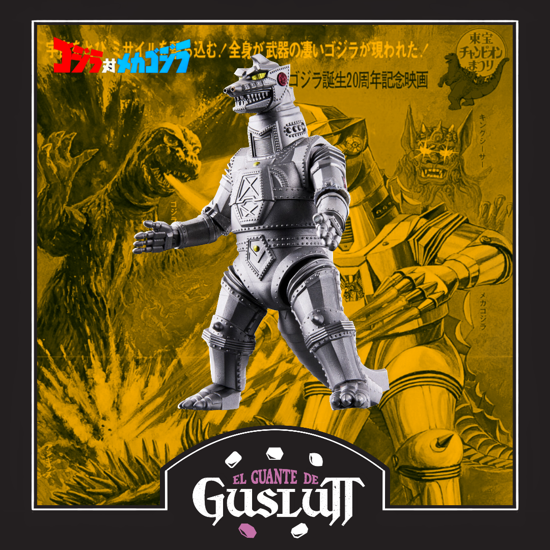 Mini Figura Godzilla Godziburst Mechagodzilla (1974)