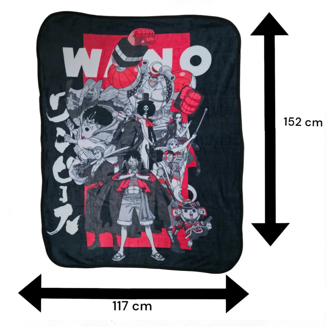 Frazada One Piece Saga del País de Wano