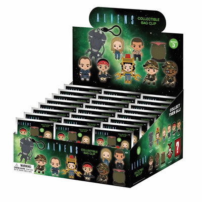 Llavero 3D Coleccionable Aliens Serie 3 (Mini Figura al azar)