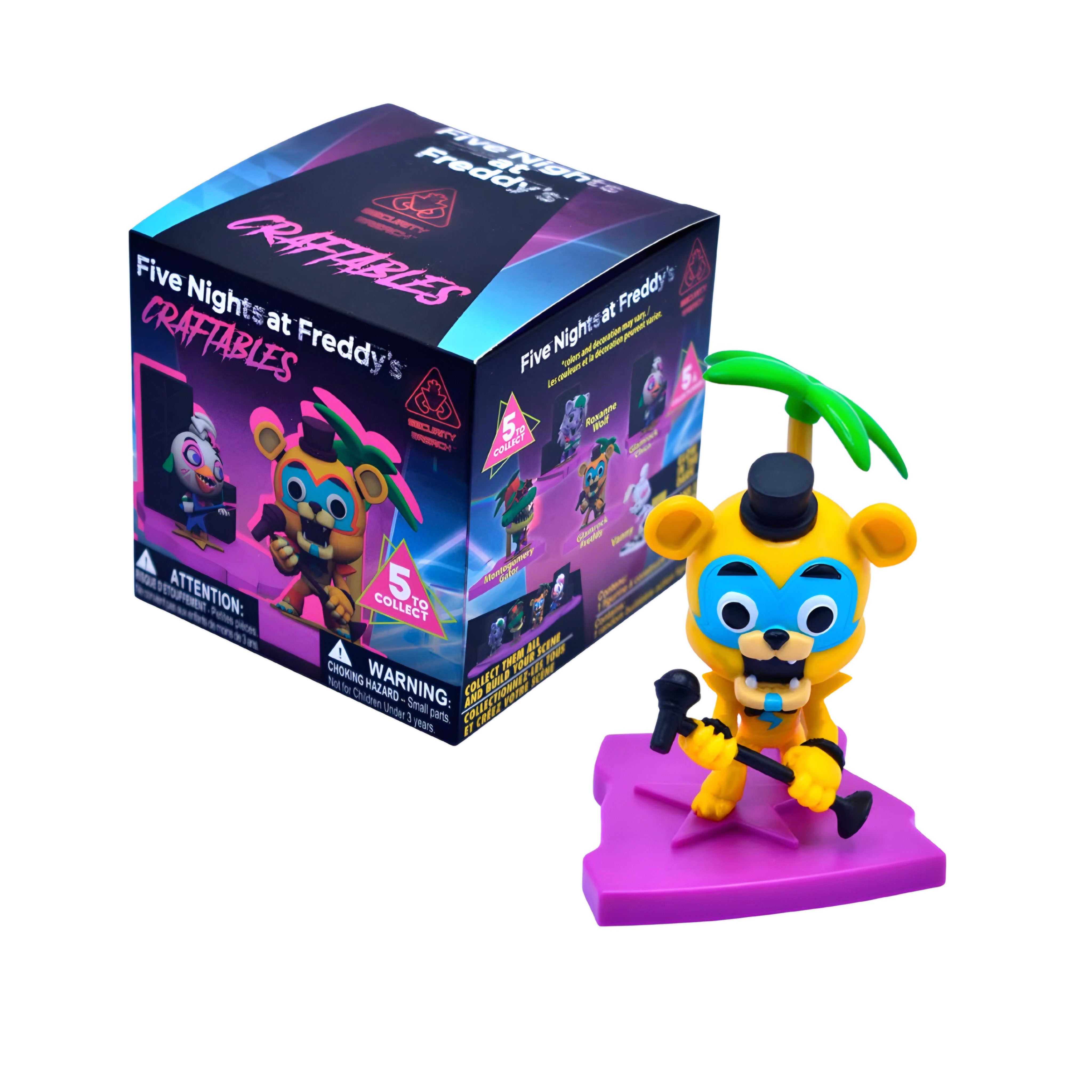 Mini Diorama Five Nights at Freddy’s (Construible al azar)