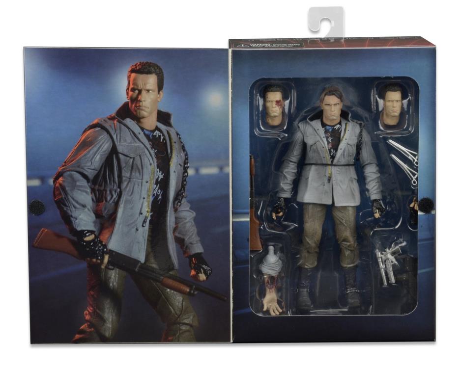 Figura NECA The Terminator T-800 (Tech Noir) Versión Ultimate