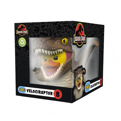 Figura Jurassic Park Tubbz Pato Velociraptor