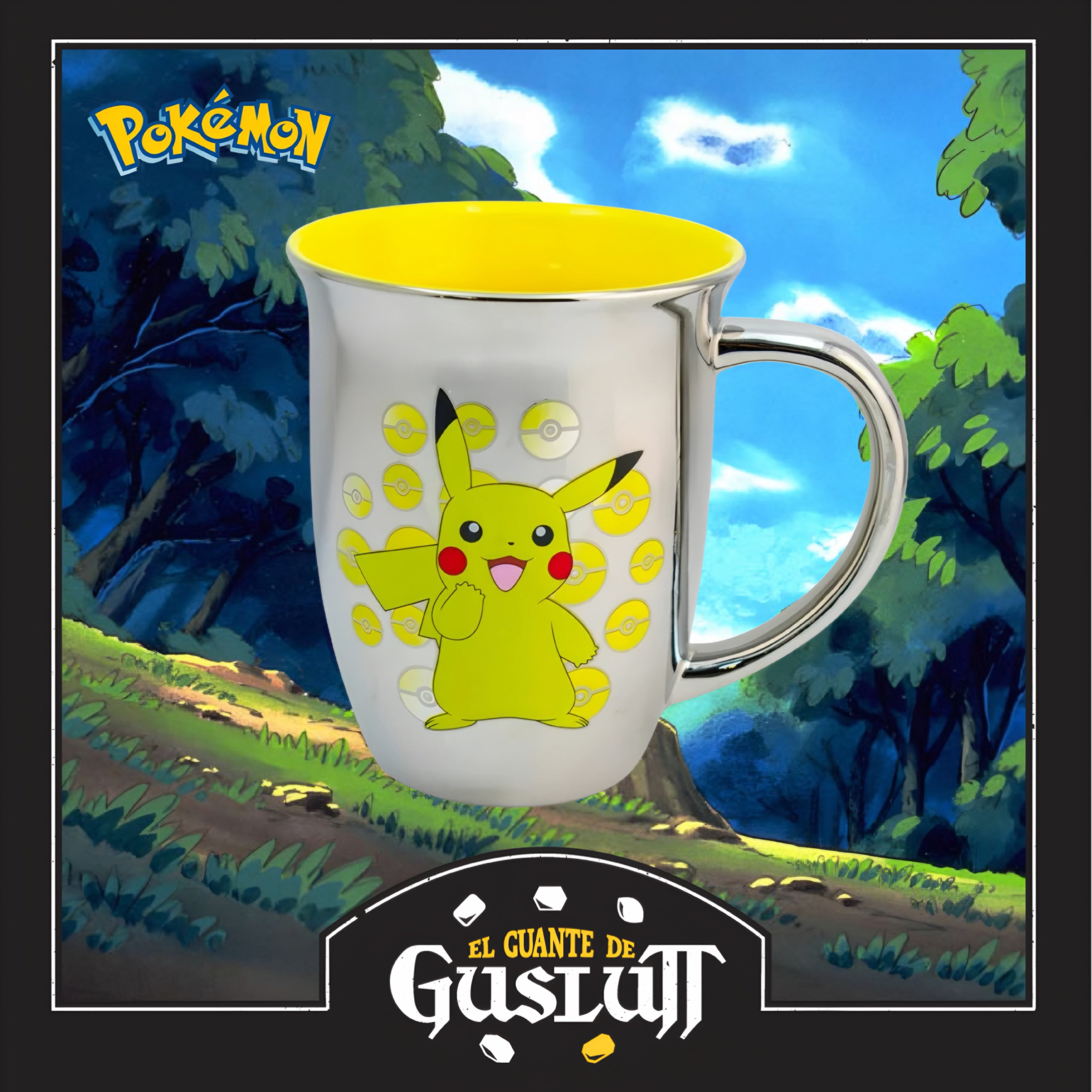 Taza Pokémon Pikachu Iridiscente