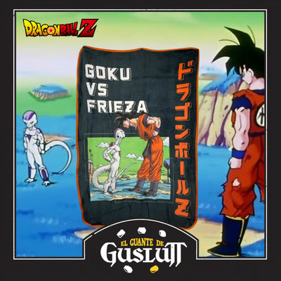 Frazada Dragon Ball Z Goku vs Freezer