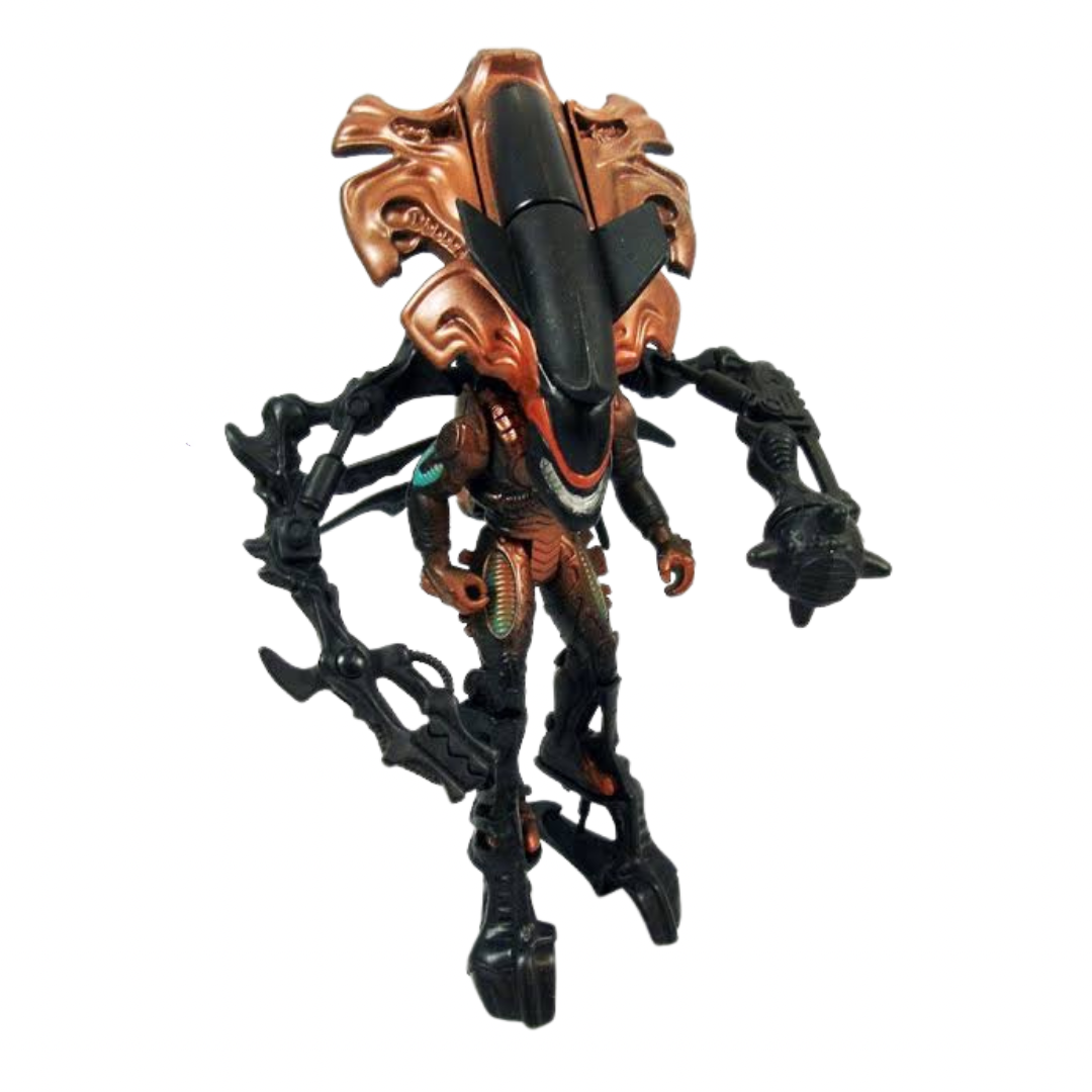 Figura Retro Kenner Aliens Space Marine ATAX con acción de ataque