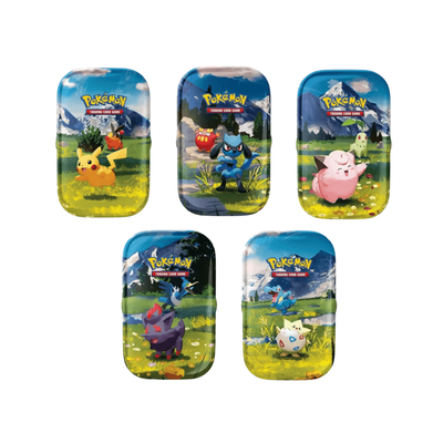TCG Pokémon Tin Edición Español (Estuche al azar)