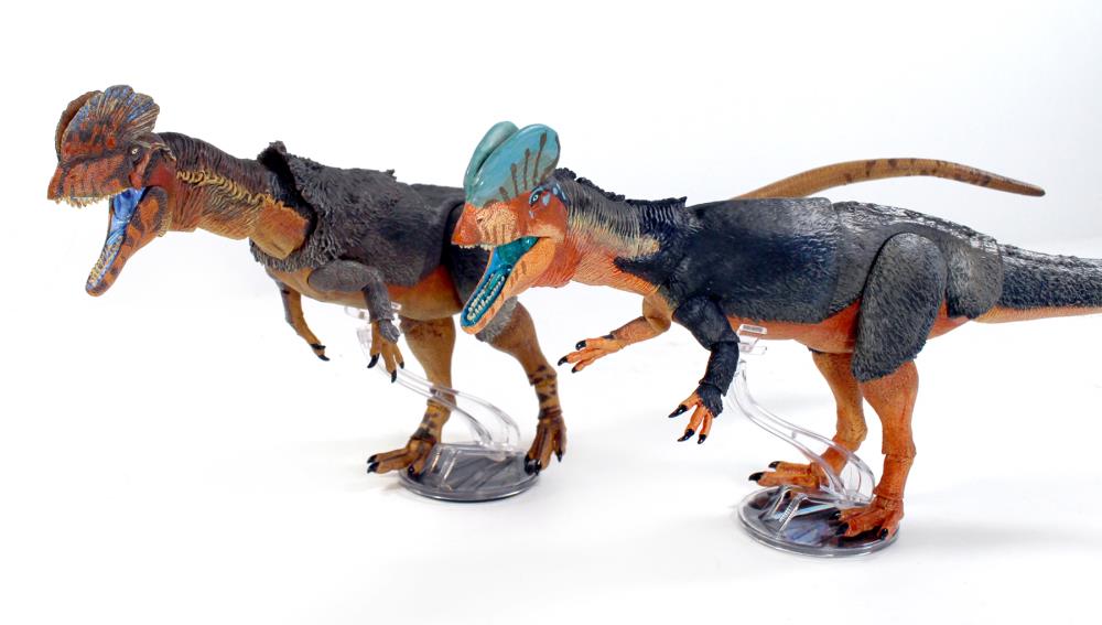 Figura Cyberzoic Dilophosaurus Wetherilli Escala 1/18