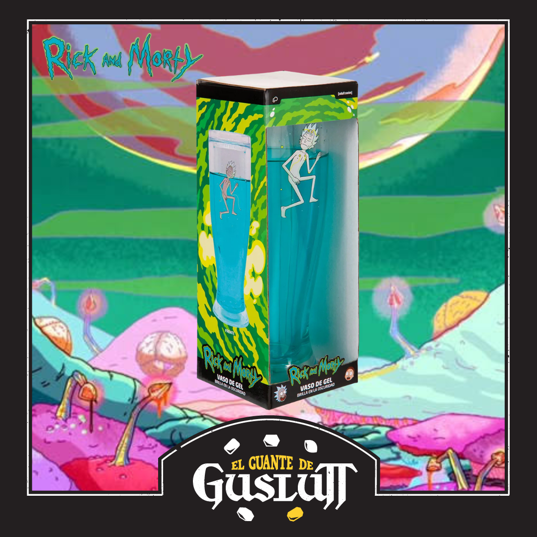 Vaso Rick and Morty “Rick Sánchez” Glow in the Dark