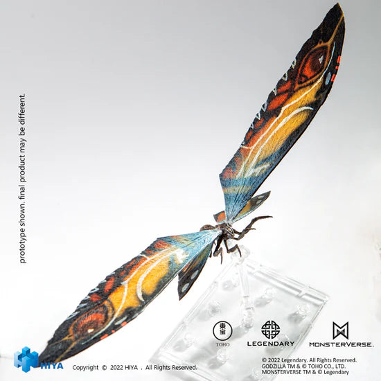 Figura Hiya Toys Godzilla King of the Monsters Mothra Versión 2019 Escala 1/10
