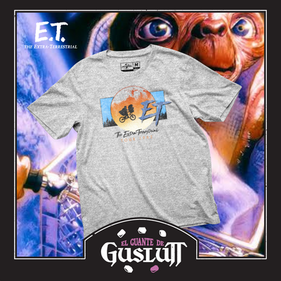 Playera E.T. The Extraterrestrial Gris