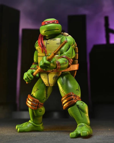 Figura NECA Teenage Mutant Ninja Turtles Donatello Edición Mirage Comics