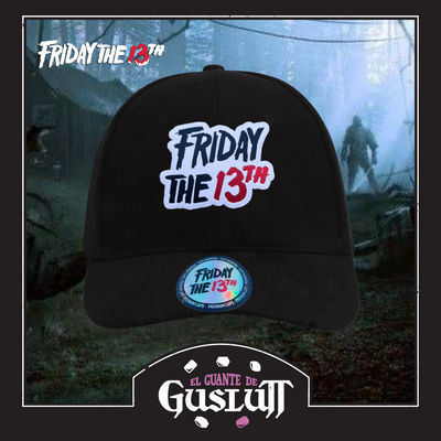 Gorra Friday the 13th Logo Clásico Negra