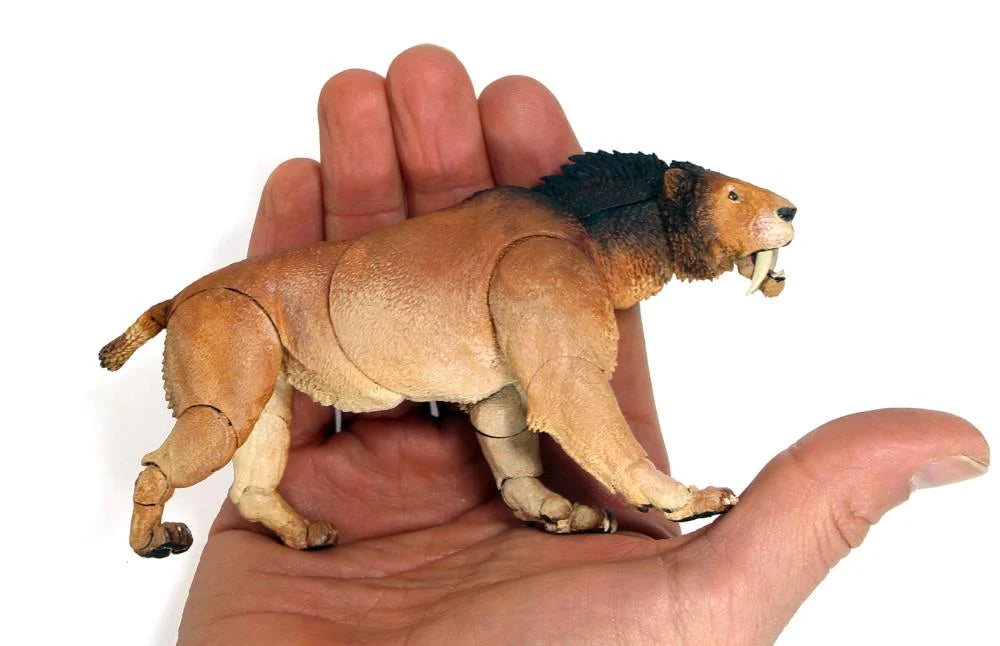 Figura Beasts of the Cenozoic Smilodon Populator Escala 1/18