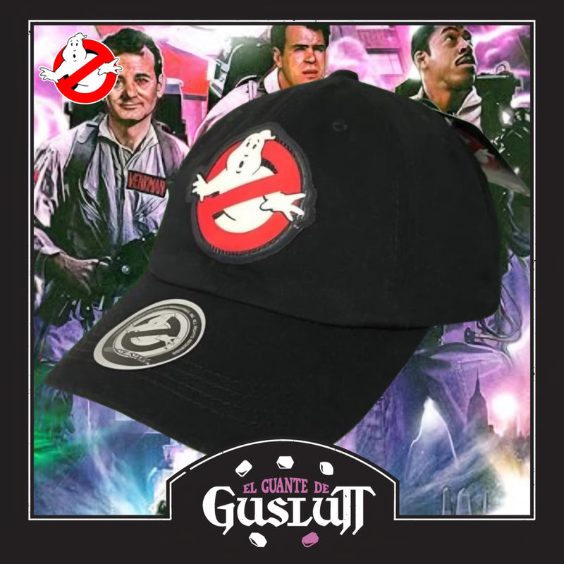 Gorra Ghostbusters Logo Negra