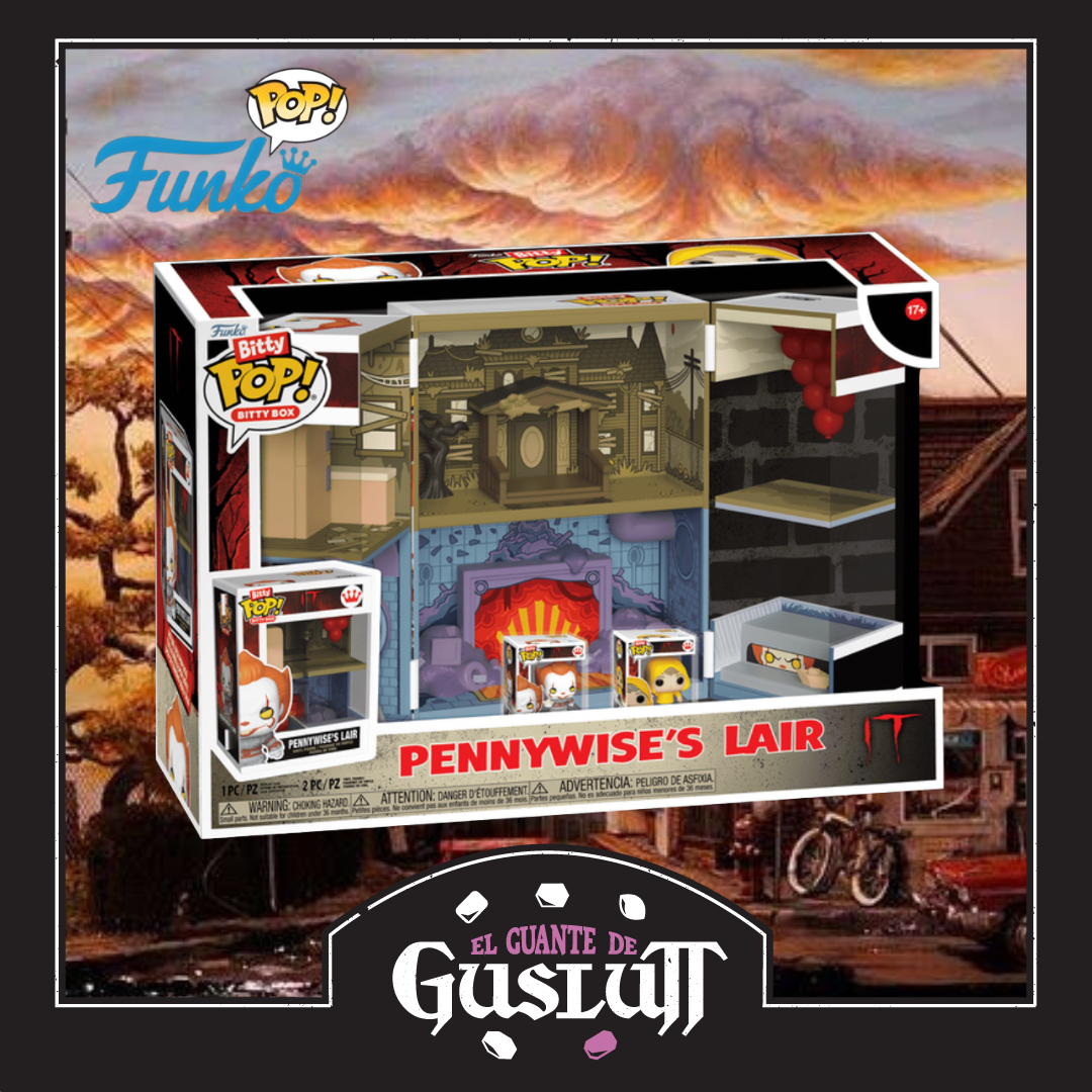 Set de Figuras Funko Pop Pennywise’s Lair Diorama