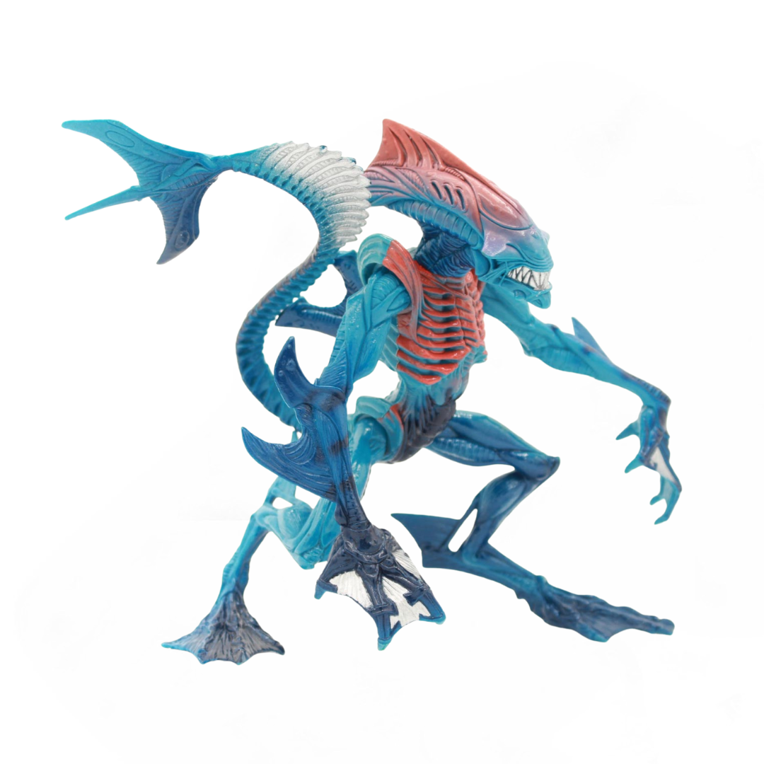 Figura Loose Retro Alien Resurrection Aqua Xenomorph