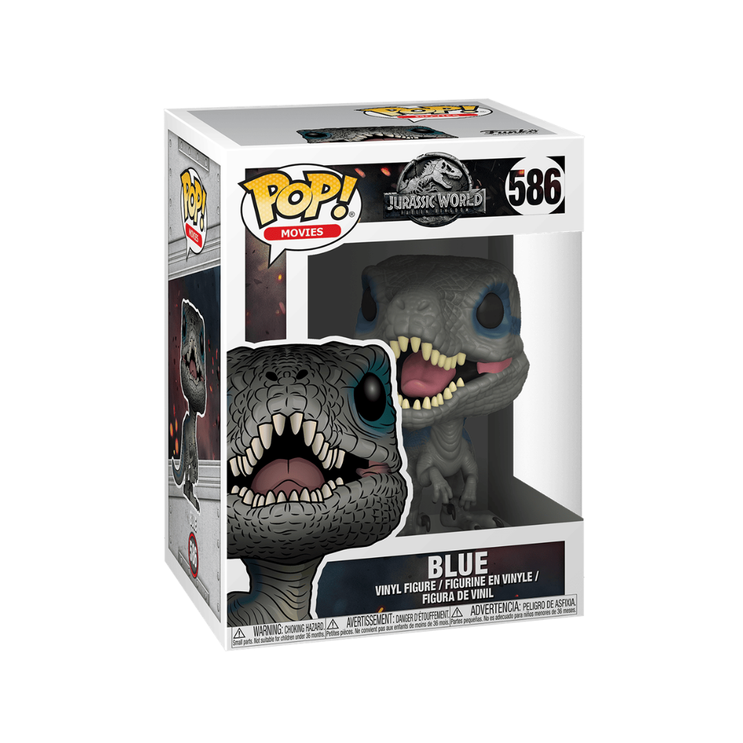 Figura Funko Pop Jurassic World Velociraptor Blue