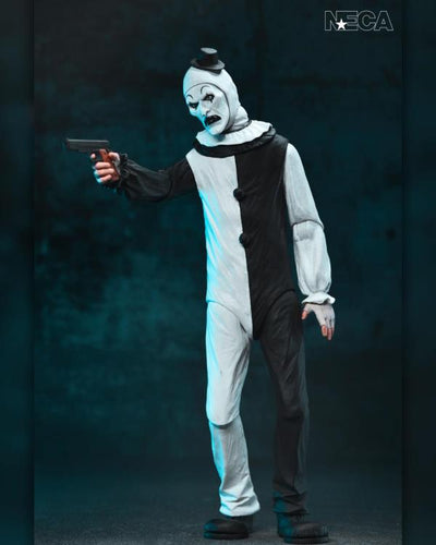 Figura NECA Terrifier Art The Clown Versión Ultimate