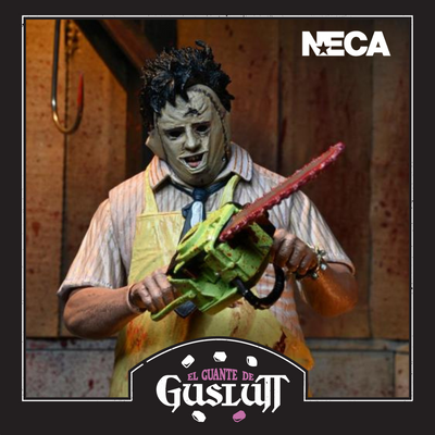 Figura NECA The Texas Chainsaw Massacre Leatherface Edición 50 Aniversario Versión Ultimate