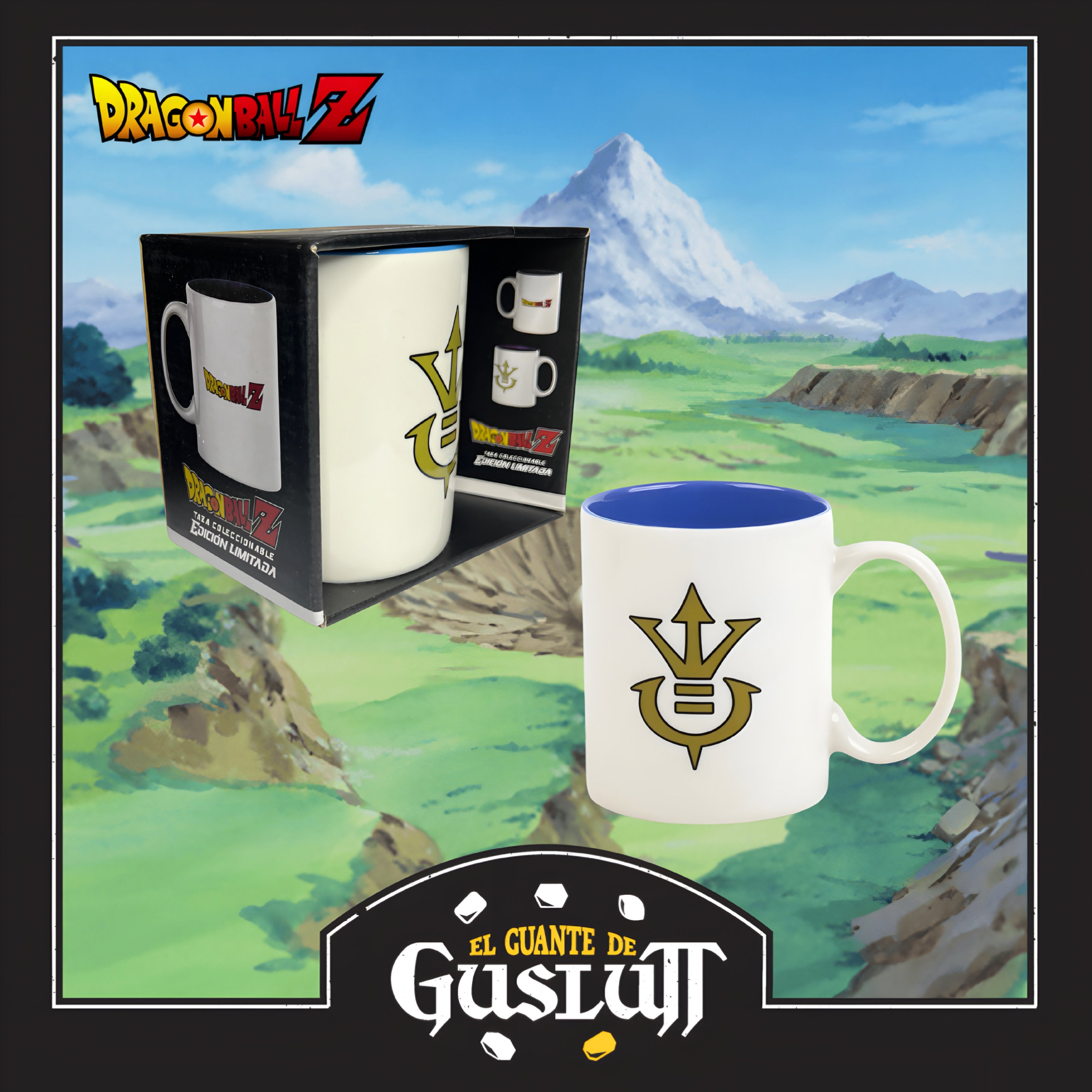 Taza Dragon Ball Z Edición Especial Vegeta