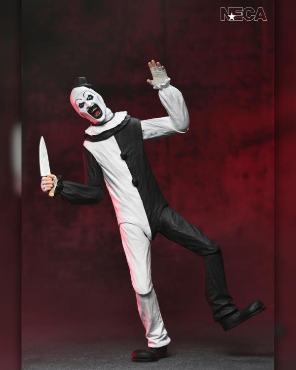 Figura NECA Terrifier Art The Clown Versión Ultimate