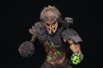 Figura Mcfarlane Toys City Hunter Predator Edición Battle Damage