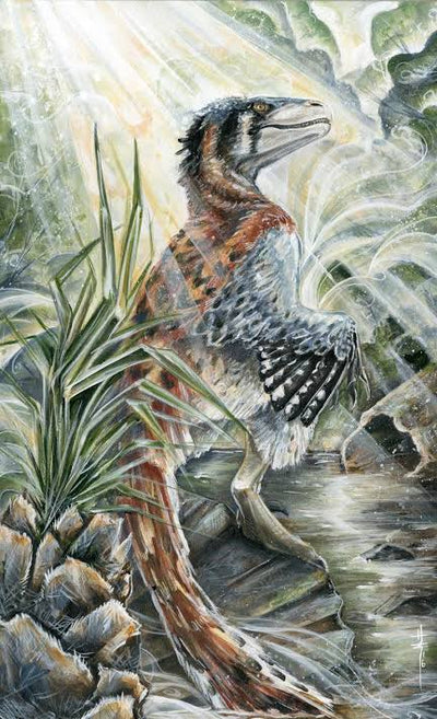 Figura Beasts of the Mesozoic Dromaeosaurus Albertensis Versión Fans Choice Escala 1/6