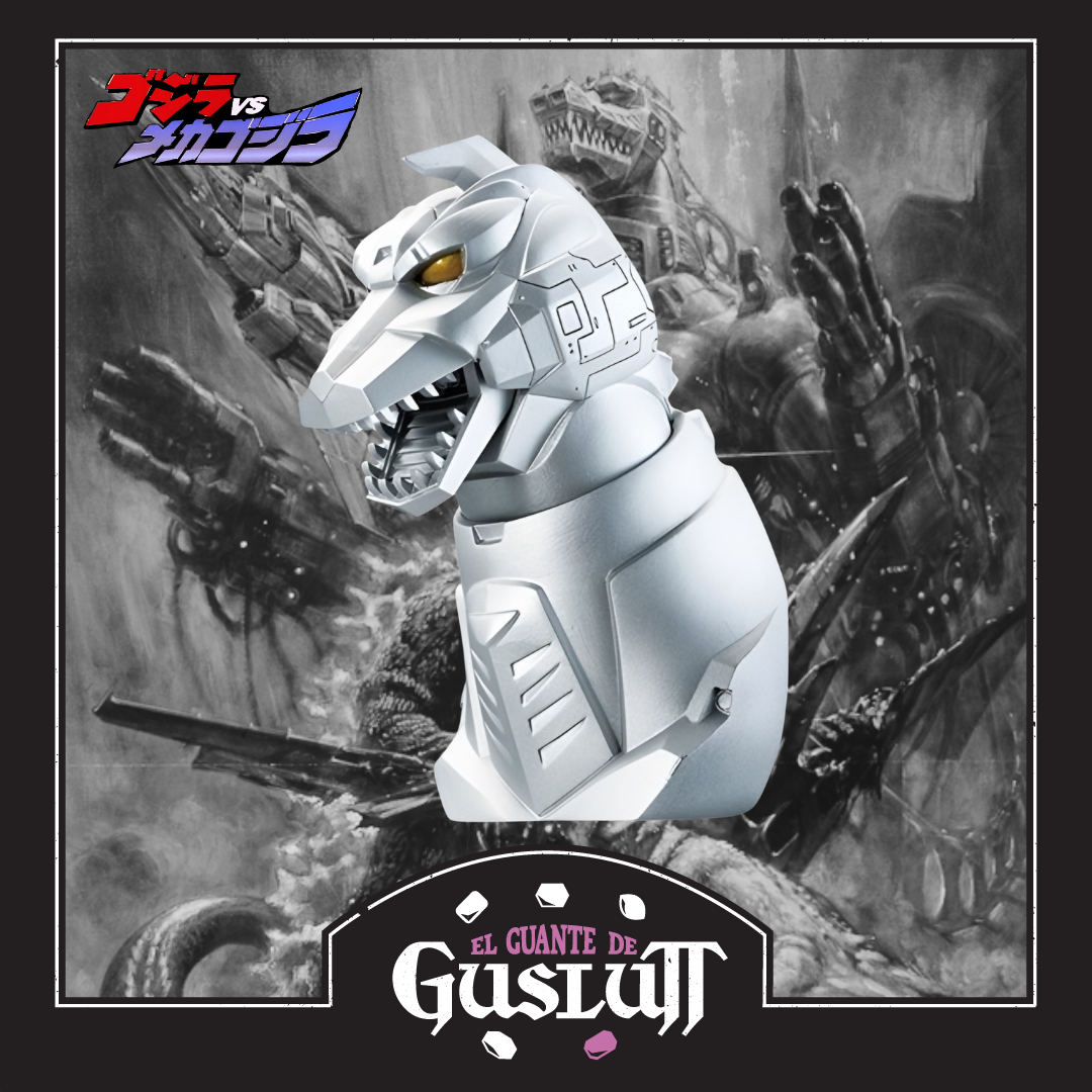 Head Magnet Godzilla (Mechagodzilla 1993) Ichiban Kuji E Prize — Edición Japonesa 70 Aniversario