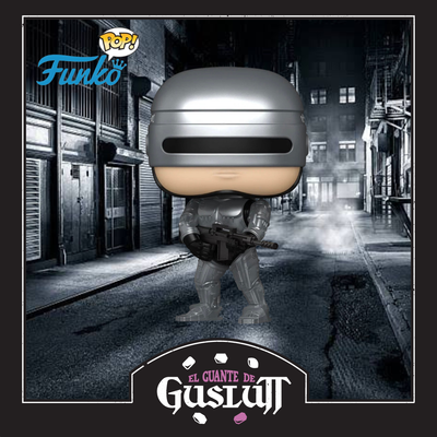 Figura Funko Pop Robocop 2 Edición Metallic