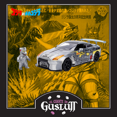 Vehículo Jada Toys Godzilla (Mechagodzilla Nissan GT-R 2009) Escala 1:24