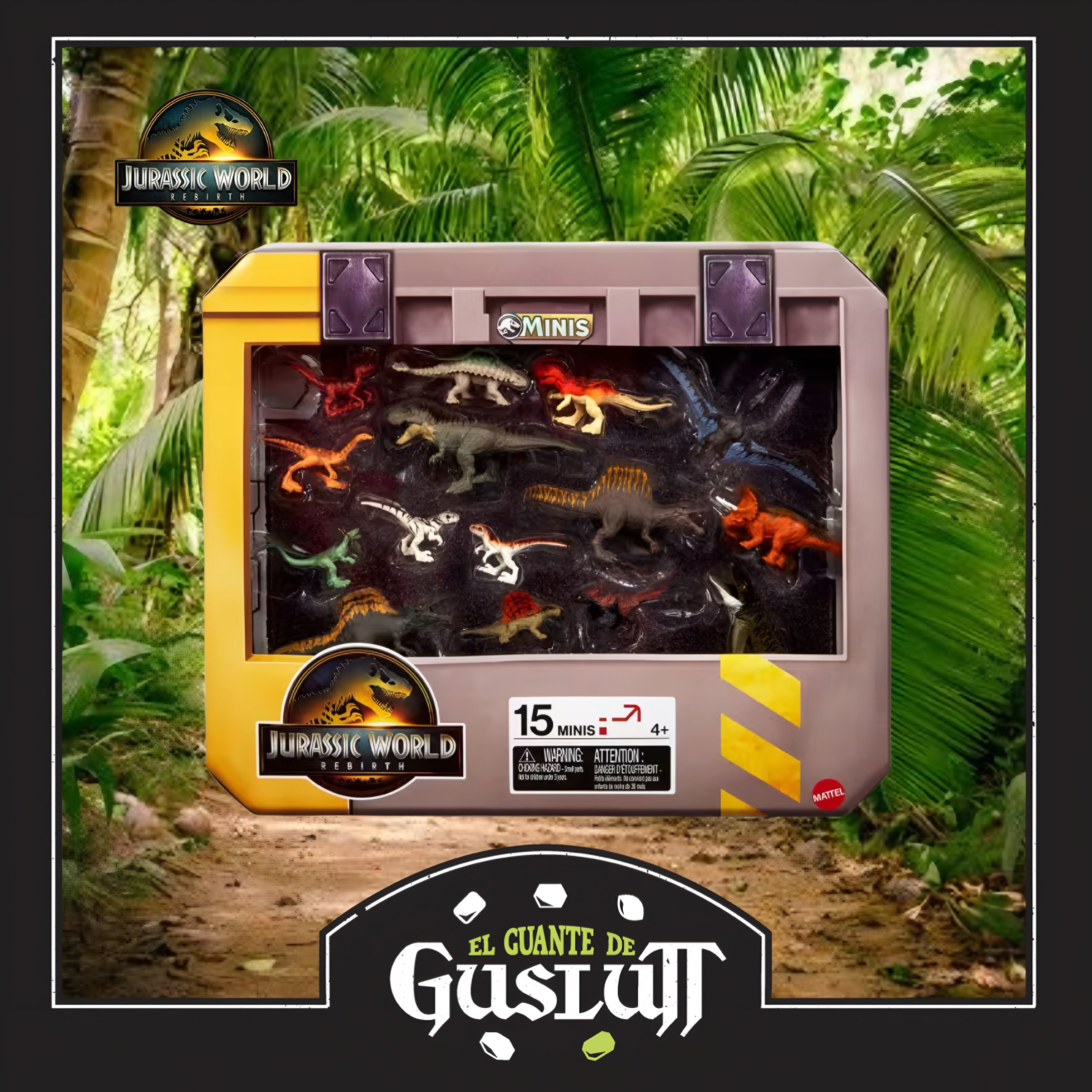 Jurassic World Rebirth Set Surtido de Minis