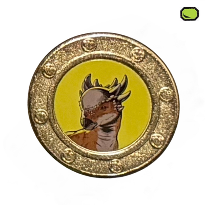 Moneda Conmemorativa Jurassic World Versión Stygimoloch Edición Limitada