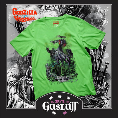 Playera Godzilla vs Hedorah Verde