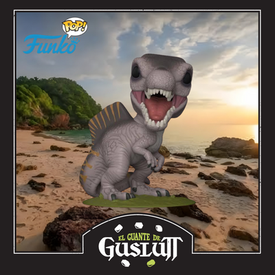 Figura Funko Pop Jurassic World Rebirth Spinosaurus Edición Deluxe 10 Pulgadas