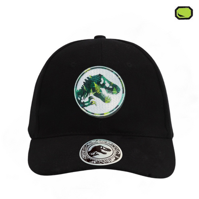 Gorra Jurassic World Logo Jungla Negra
