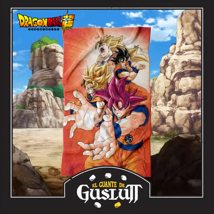 Toalla Dragon Ball Super “Son Goku” Jumbo