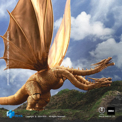 Figura Hiya Toys Godzilla vs King Ghidorah Versión 1991 Escala 1/10
