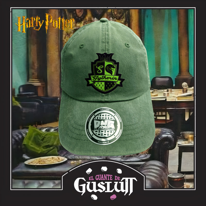 Gorra Harry Potter “House of Slytherin” Verde Vintage