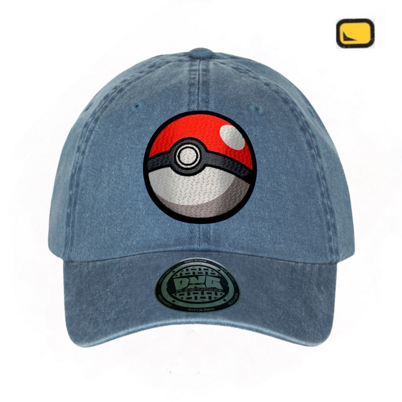 Gorra Pokémon “Gotta catch ‘em all” Azul Vintage