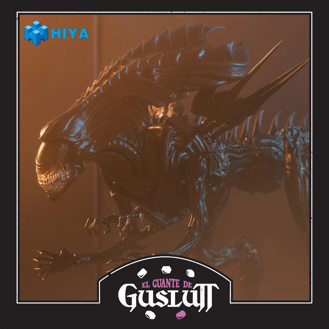 Figura Hiya Toys Alien vs Predator Alien Queen Escala 1/18
