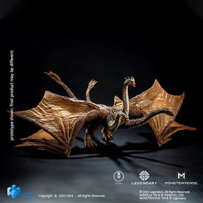 Figura Hiya Toys Godzilla King of the Monsters King Ghidorah Versión 2019 Escala 1/10