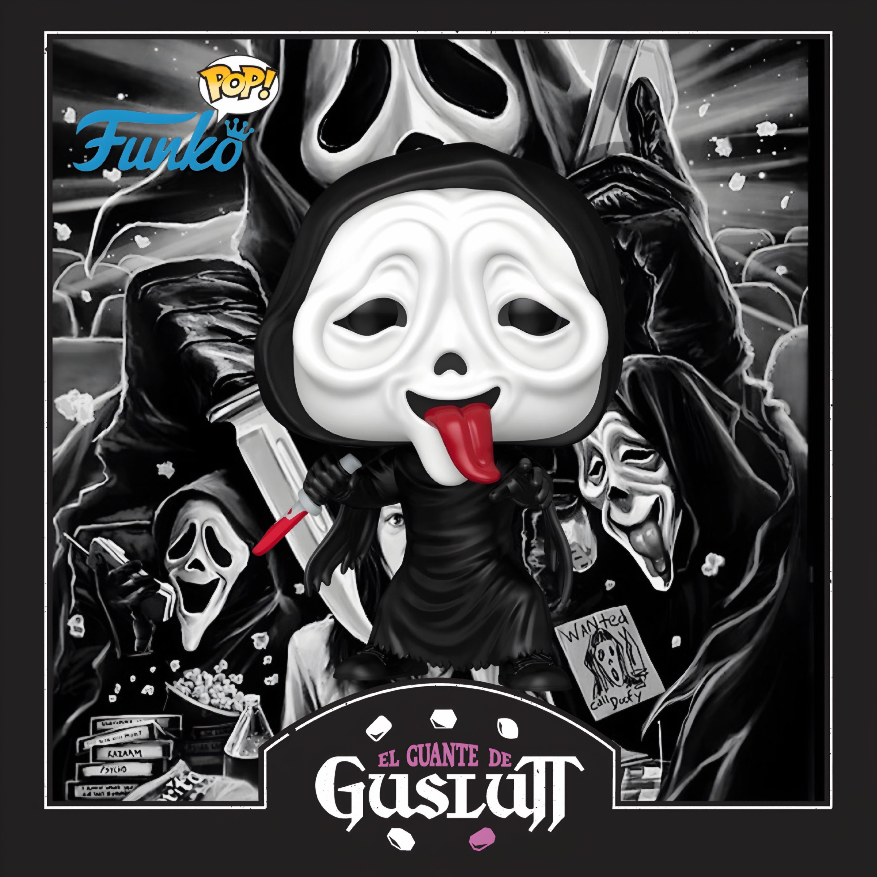 Figura Funko Pop Ghostface Tongue in Cheek