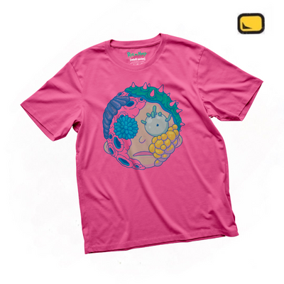 Playera Rick and Morty Biopunk Morty Rosa