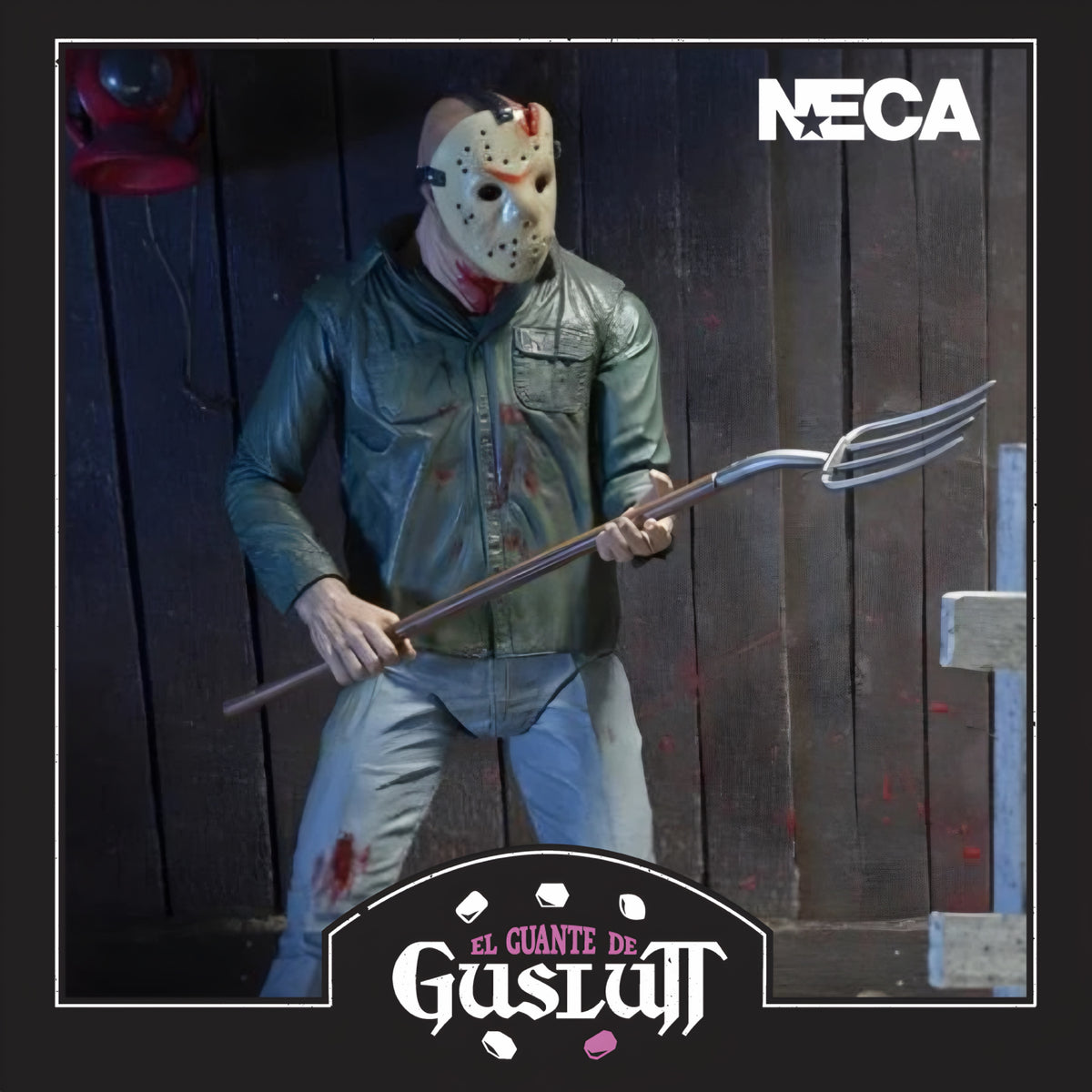 Figura NECA Friday the 13th Part III Jason Voorhees Versión Ultimate
