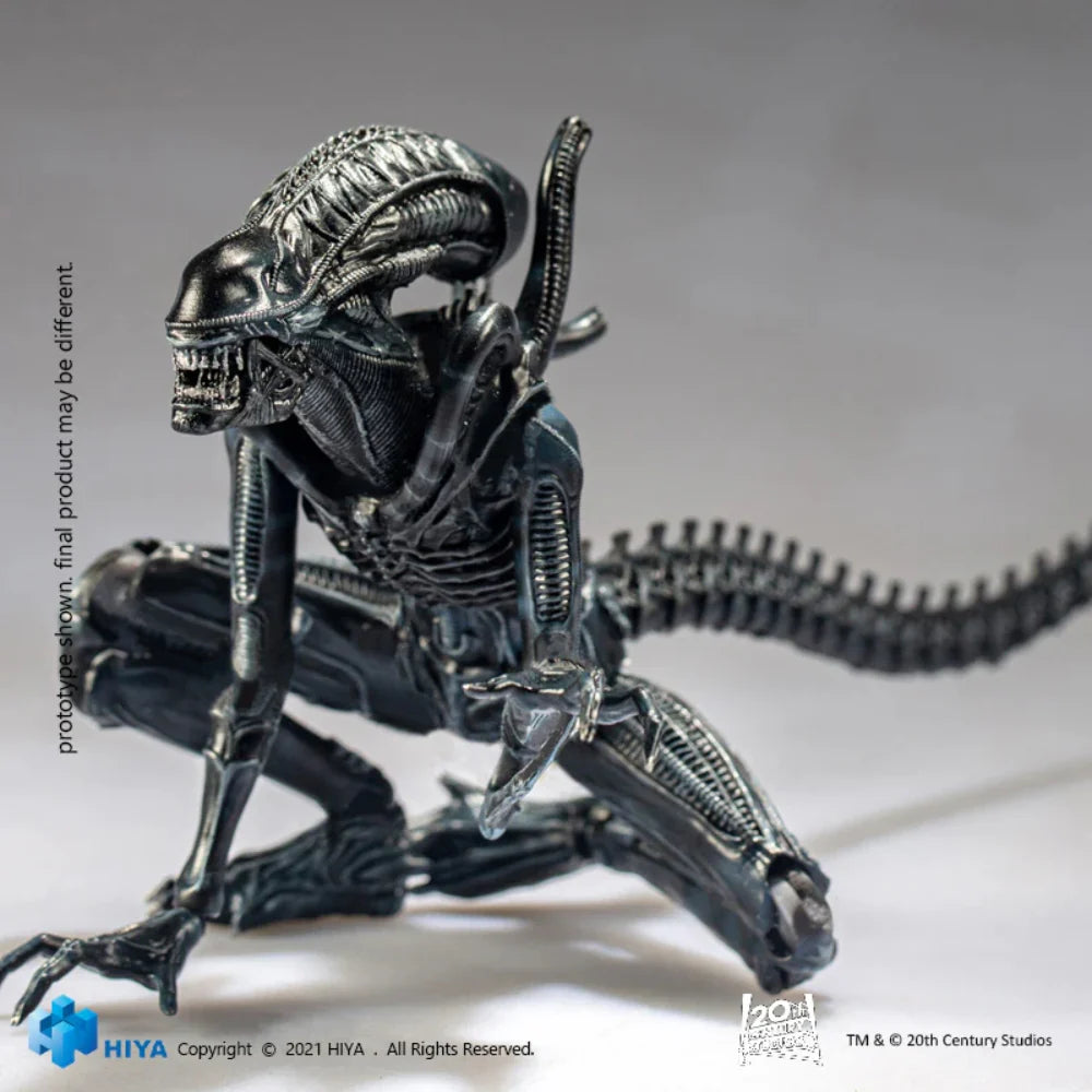 Figura Hiya Toys Aliens Crouching Alien Warrior Escala 1/18