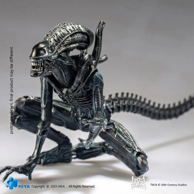 Figura Hiya Toys Aliens Crouching Alien Warrior Escala 1/18